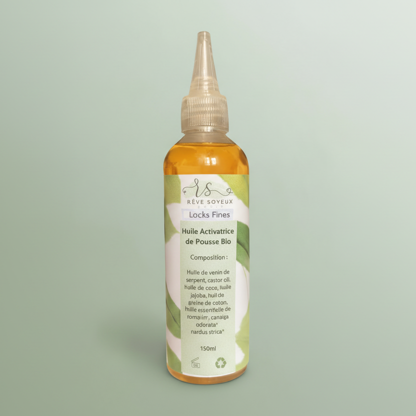 Huile Locks Fines – Nutrition légère | Rêve Soyeux