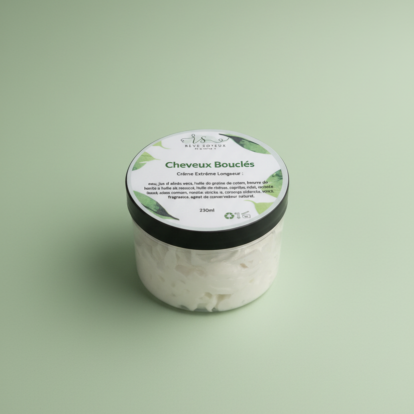 Crème cheveux bouclés – Crème Extrême Longueur | Rêve Soyeux