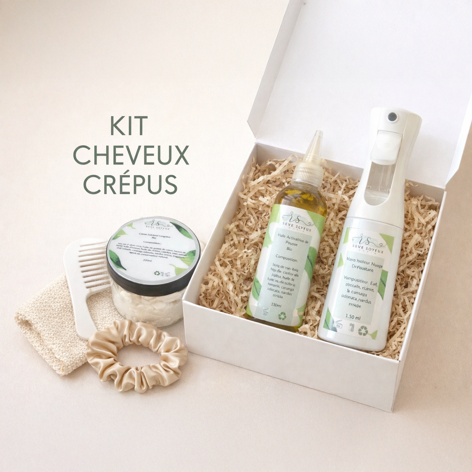 Kit Cheveux Crépus | Rêve Soyeux